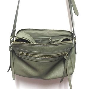 Sonoma cute slouchy olive green crossbody bag
